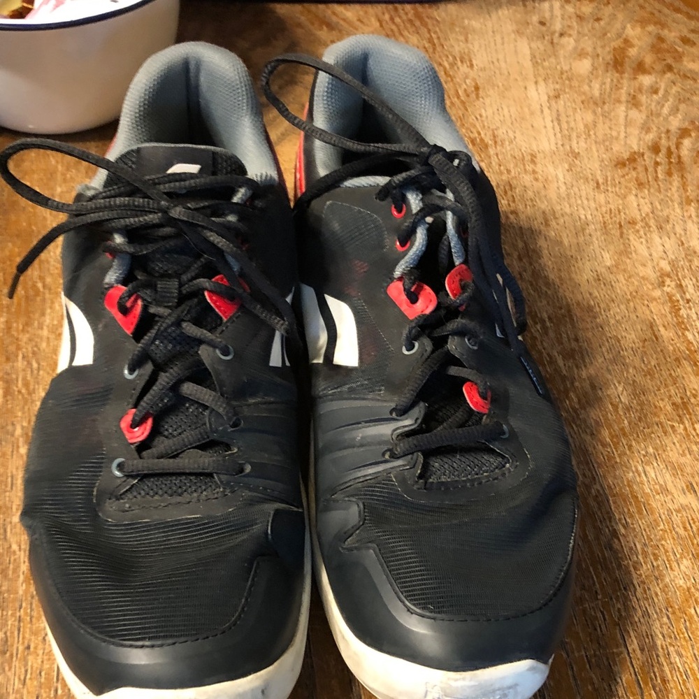 Babolat Men's Athletic Sneakers - Black with Red Accents